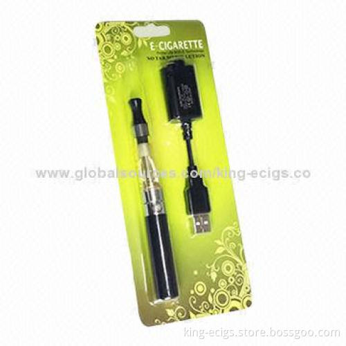 Popular Electronic Cigarette eGo CE4 Blister Single Kit-A with Factory Price, 3.3-4.2V Voltage